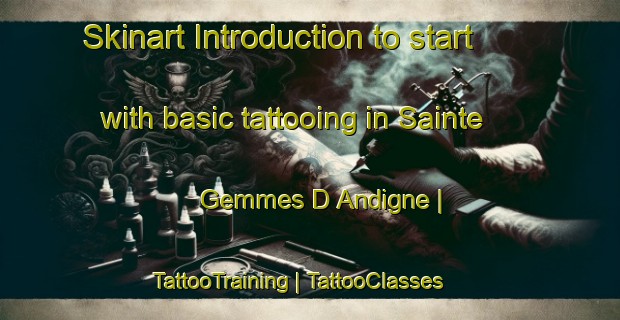 Skinart Introduction to start with basic tattooing in Sainte Gemmes D Andigne | TattooTraining | TattooClasses | SkinartTraining-France